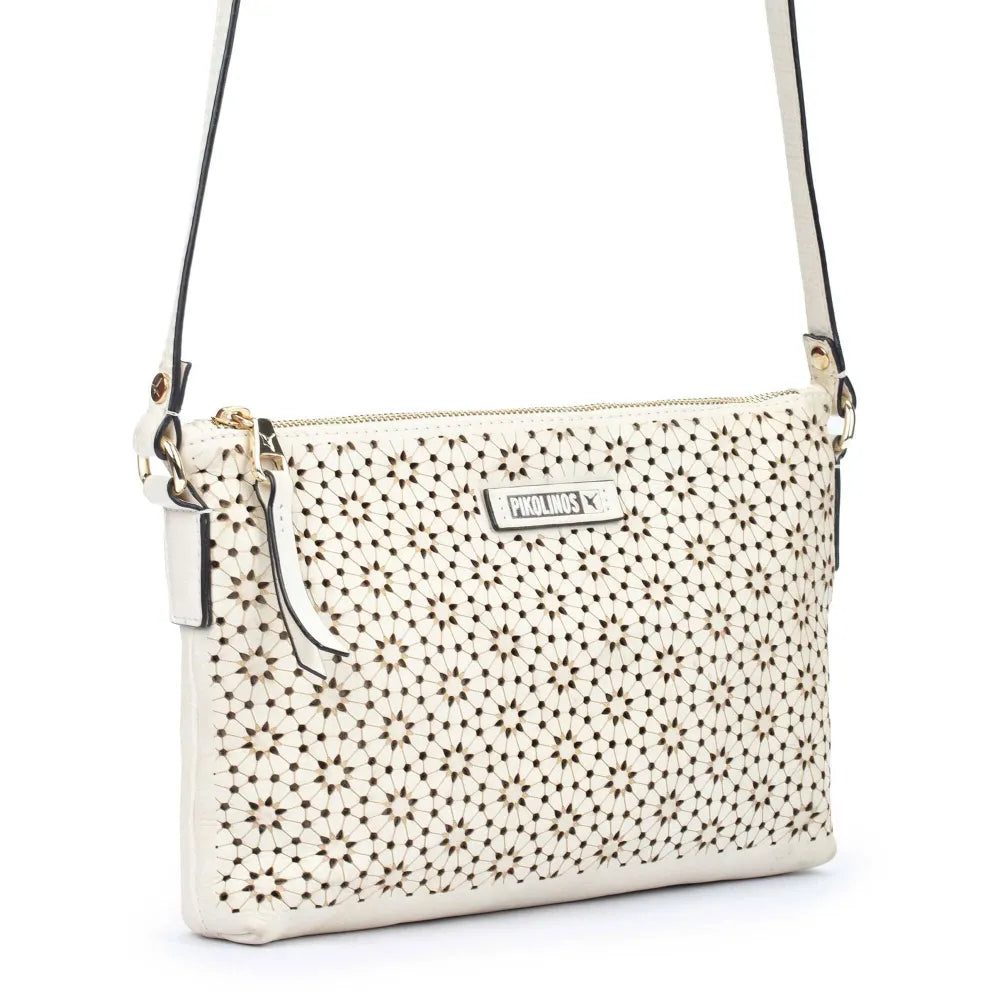 CORDOBAWomen's shoulder bag with perforated leather