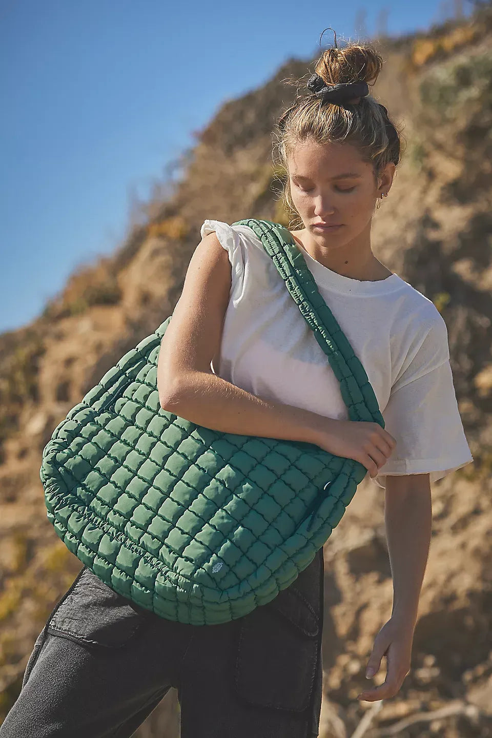 Quilted Carryall Bag