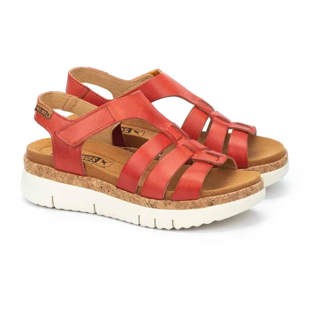 PALMAWomen's wedges with Velcro closure
