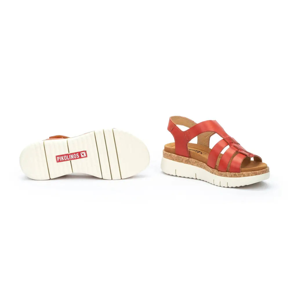 PALMAWomen's wedges with Velcro closure