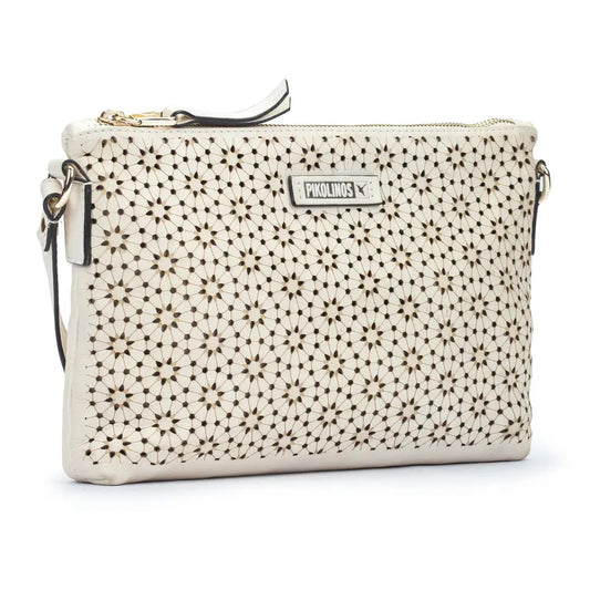 CORDOBAWomen's shoulder bag with perforated leather