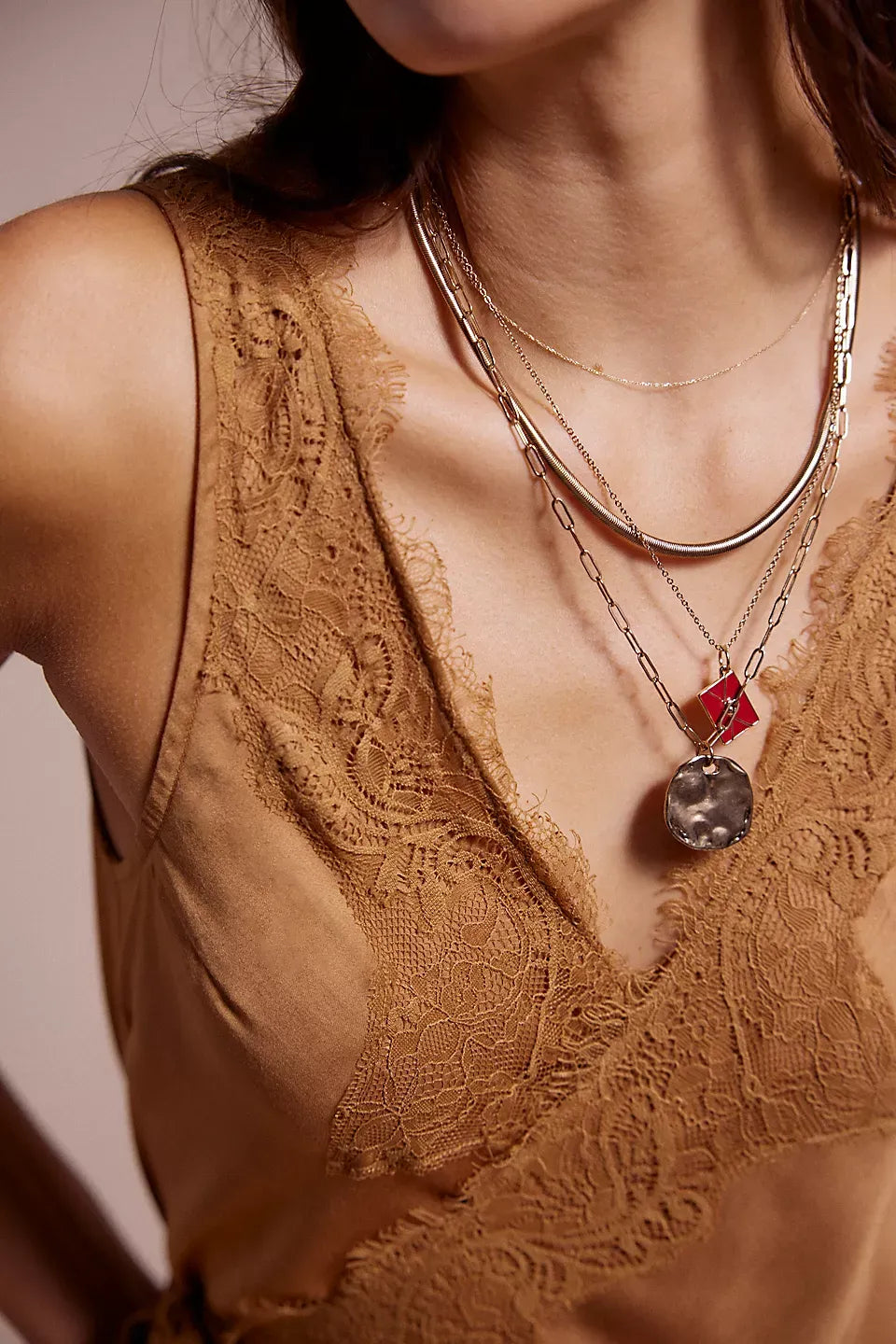 Oversized Coin Necklace