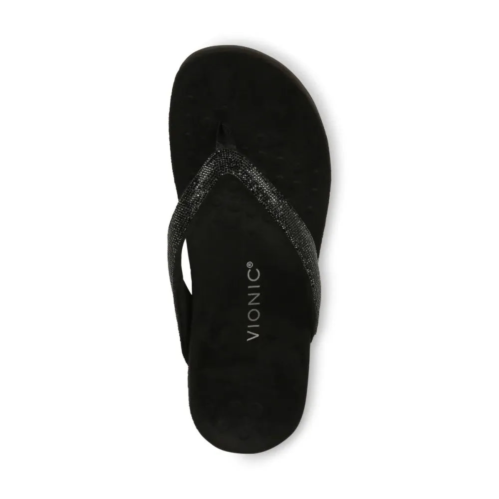 Dillon Shine Toe Post Sandal