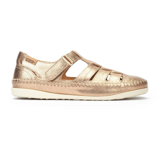 SOLLERWomen's semi-open shoes with Velcro closure.
