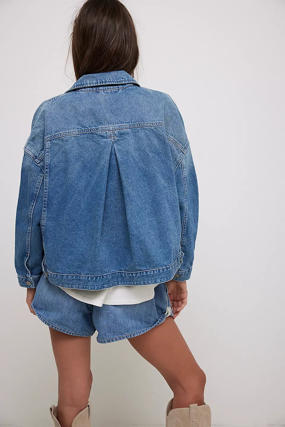 We The Free Opal Swing Denim Jacket