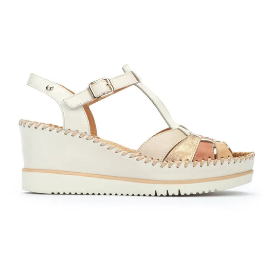 AGUADULCEWomen's wedges with Velcro closure
