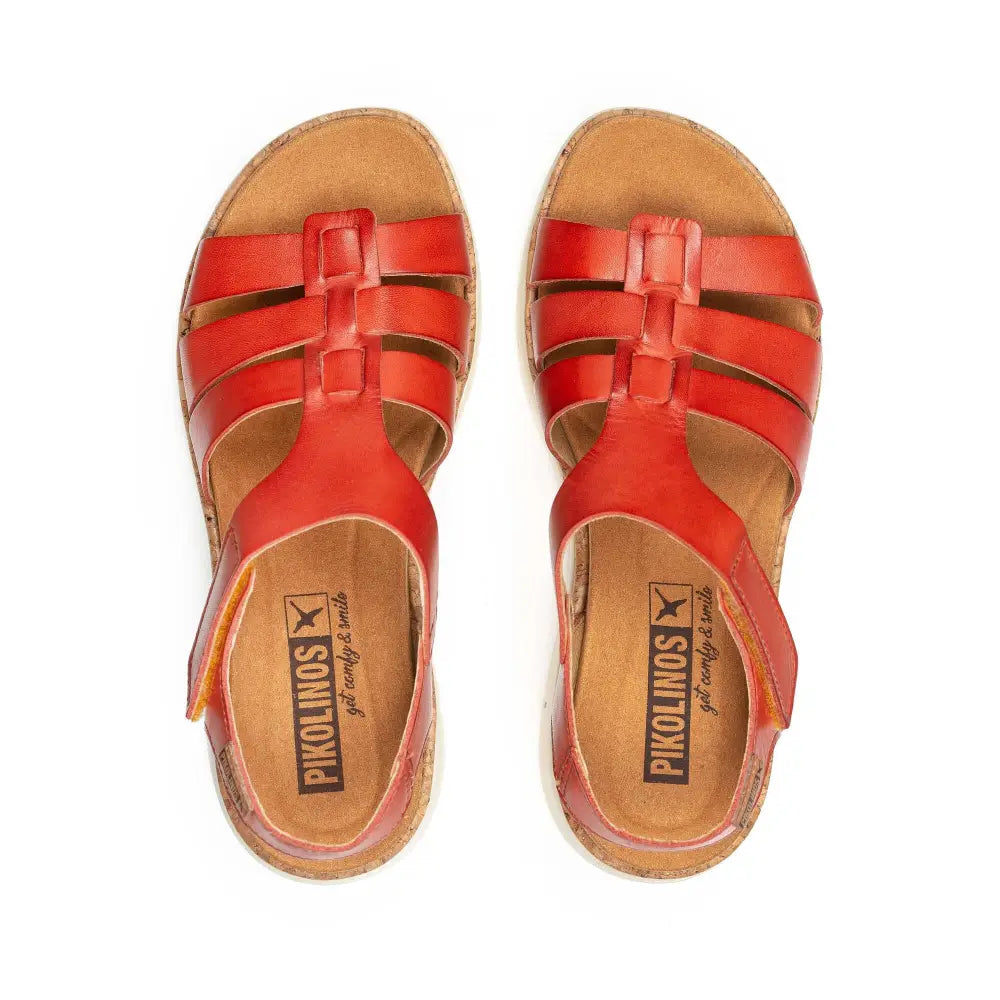 PALMAWomen's wedges with Velcro closure