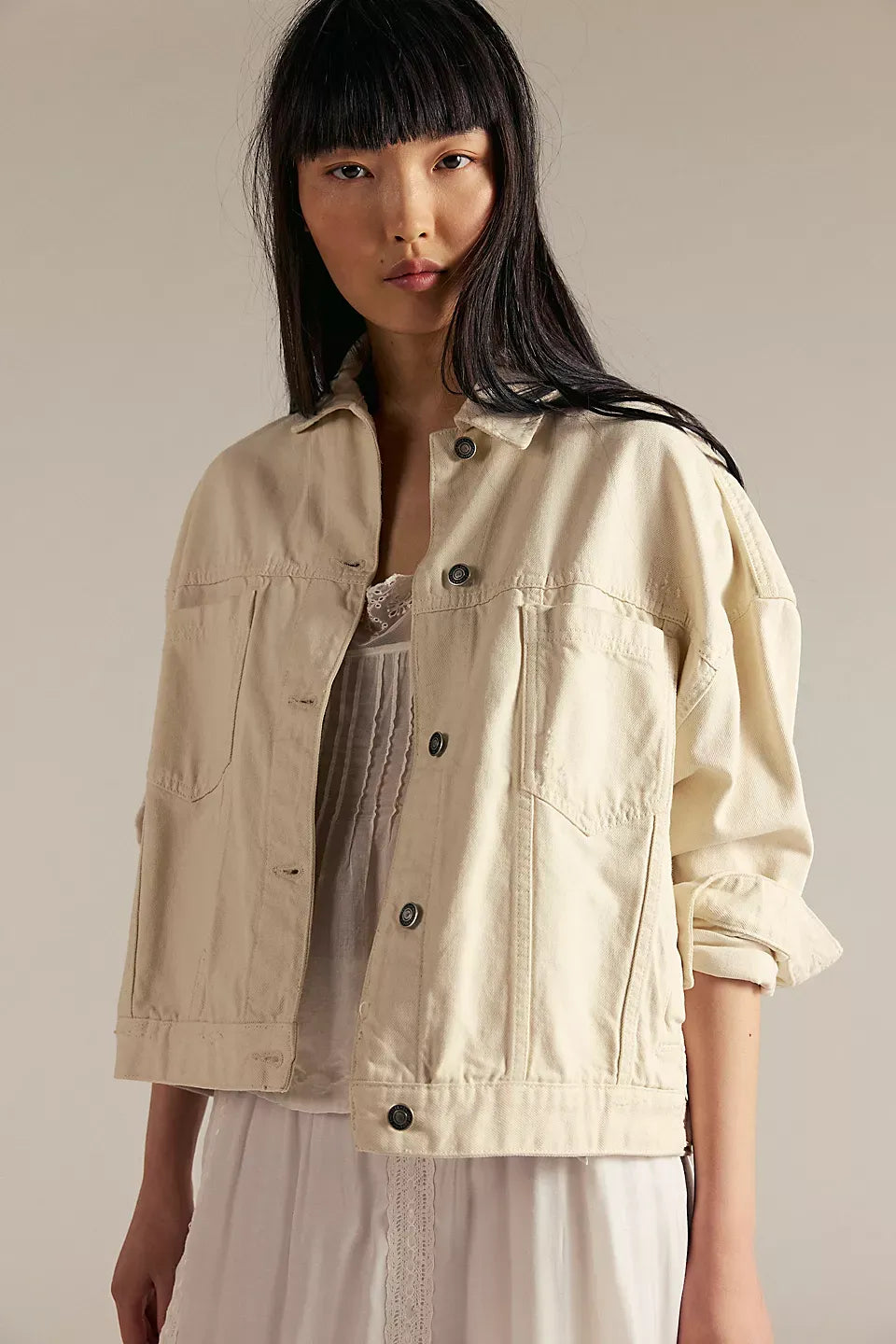 We The Free Opal Swing Denim Jacket