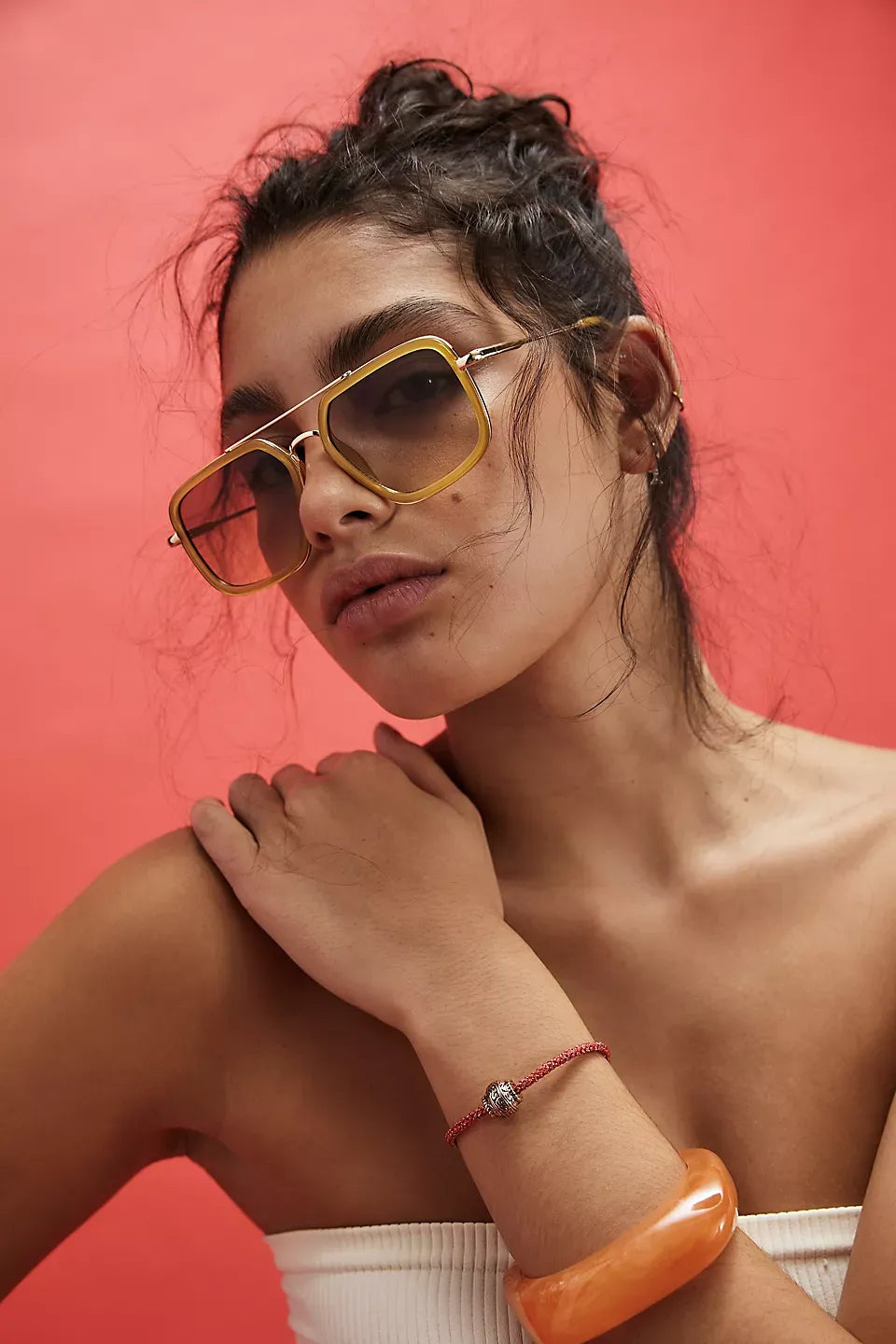 Luna Classic Aviator Sunglasses