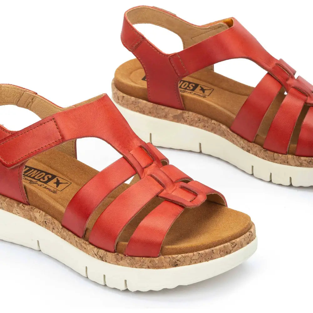 PALMAWomen's wedges with Velcro closure