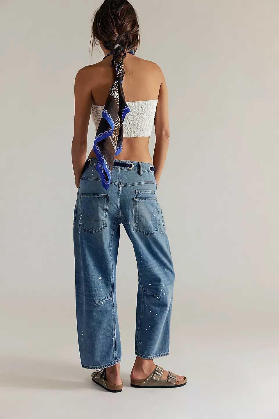 We The Free Moxie Pull-On Barrel Jeans